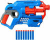Laste püstol Nerf Hasbro, sinine, 8 padrunit