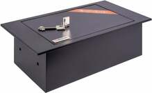 Põrandaseif Brihard FLOOR K, 13 x 39 x 21 cm, must