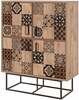 Kapp Kalune Design Quantum Solo 863SPH5128, must/sinine/mänd, 93 x 36 x 115 cm