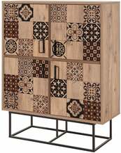 Kapp Kalune Design Quantum Solo 863SPH5128, must/sinine/mänd, 93 x 36 x 115 cm