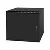 Seinakapp 19 tolli 9U 525x450 mm, metalluks, must, Lexi Net LEXI-Net Basic / Stalflex RC19-9U-450MB