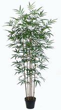 Kunsttaim potis Home4you BAMBOO, 150 cm, roheline