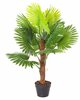 Kunsttaim potis Home4you, palm, 100 cm, roheline