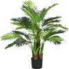 Kunstlik palm Homcom, 100 cm, roheline