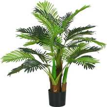 Kunstlik palm Homcom, 100 cm, roheline