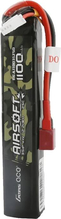 Aku Gens Ace Lipo 25C 1100mAh 3S1P 11.1V Airsoft T-pistikuga