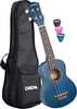 Sopranukulele Cascha Mahogany, sinine HH 2266