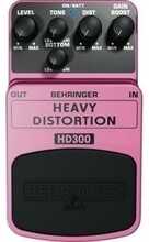Kitarriefektipedaal Behringer HD300, must