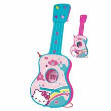 Lastekitarr Hello Kitty, sinine ja roosa, 4 keelt