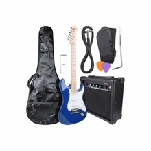 Elektrikitarrikomplekt NN EG SET Bluburst