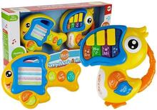 Laste klaver ja kitarr Lean Toys Funny Music Animals