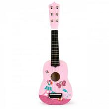 Laste kitarr Eco Toys, roosa