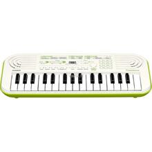 Laste süntesaator Casio SA-50, valge / roheline