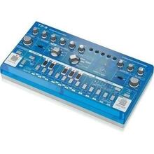Bassiliini süntesaator Behringer TD-3-BB, sinine läbipaistev