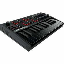 MIDI klaviatuur Akai MPK Mini MK3, must