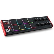 MIDI kontroller Akai LPD 8 MKII, must/punane