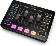 Audio mikserpult FIFINE AmpliGame SC3, must