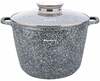 Pott Klausberg KB-7526, 28 cm, 10 L, hall, alumiinium marmorkattega