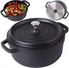 Pott YTG07240001XC, 4 L, mittenakkuv, must