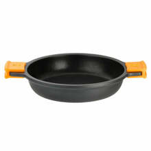 Pott Bra A270545, 45 cm, must/oranž, alumiinium
