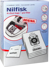 Tolmuimeja kotid Nilfisk Sil.ex, 4 tk