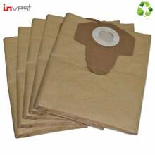 Tolmuimeja kotid Invest Eco Paper IZ-IPX4, 5 tk