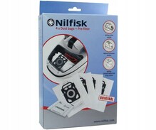 Tolmuimeja kotid Nilfisk Elite 107412688, 4 tk