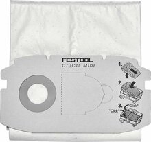 Tolmuimeja filtrikotid Festool SELFCLEAN SC FIS-CT MIDI/5, 5 tk