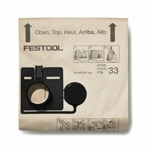 Tolmuimeja kotid Festool FIS-CT 33/5, 5 tk