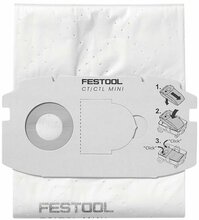 Tolmuimeja kotid Festool SC FIS-CT MINI/5, 5 tk