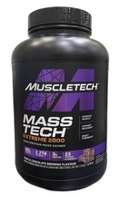 MuscleTech Mass Tech Extreme 2000, kolmekordne šokolaad, 2720 g