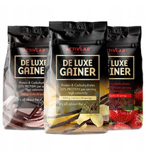Activlab De Luxe Gainer, maasika, 3000 g