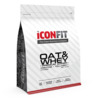 Iconfit Oat & Whey Pro Gainer, vanilje maitsega, 1,4 kg