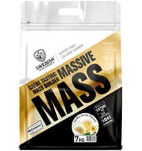 Swedish Supplements Massive Mass Vanilla Gelato Cream pulber, 7000 g