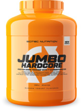 Scitec Nutrition Jumbo Hardcore, banaani-jogurti maitse, 20 tk, 3060 g
