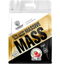 Swedish Supplements Massive Mass Strawberry Milkshake pulber, 7000 g