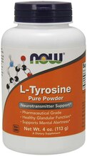 Now Foods L-türosiini pulber, 113 g