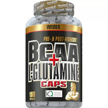 Weider BCAA + Glutamine kapslid, 180 tk