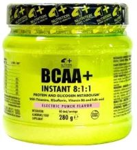 Aminohapped 4 Nutrition BCAA+ Instant 8:1:1, 280 g