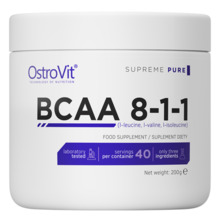Ostrovit BCAA 8-1-1, sidrun, 200 g