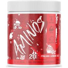 Aminohapped Rich Piana 5 proc. Nutrition Code Red Aminos, 224 g, Italian Lemon Ice