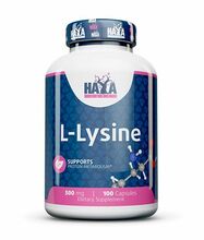 Haya Labs L-Lysine, 500 mg, 100 kaps.