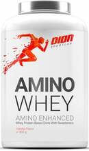 Toidulisand Dion Sportlab Amino Whey, vanilje maitse, 900 g
