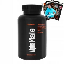 Toidulisand GymBeam Alpha Male Testobooster, 120 kapslit