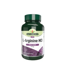 Natures Aid L-arginiin HCl, 90 tabletti