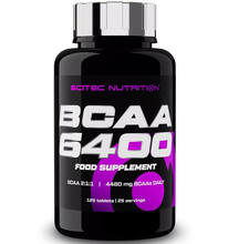 Scitec Nutrition BCAA 6400, 125 tabletti