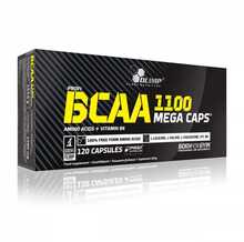 Olimp BCAA Mega Caps 1100, 120 kapslit