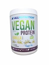 Allnutrition Vegan Protein vanilje maitsega, 500 g