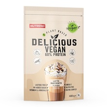 Nutrend Delicious Vegan Protein Latte Macchiato, 450 g