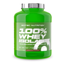 Scitec Nutrition 100 proc. Whey Isolate, vanilje maitse, 1816 g